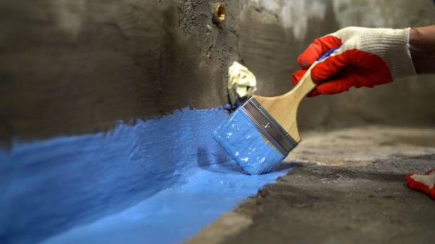 SJ Waterproofing Pros commercial waterproofing team near Fredericksburg, PA